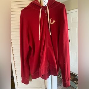 True religion zip up jacket. 2X